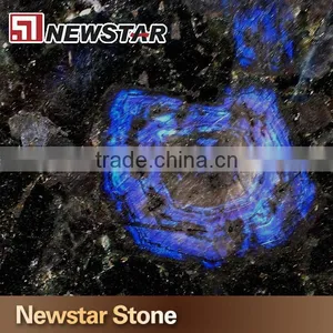 Newstar Customize Fabricated Hole Cutting Royal Blue Granite Countertop thumbnail-1