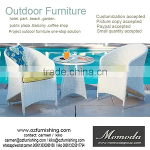 9120 Wholesale China Manufacture Outdoor Patio Wicker Dining Sets Cheap Wicker Outdoor pe Rattan Chairs thumbnail-1