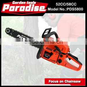 PDS5800 Garden Tools China Supplier Big Power 58CC Chainsaw 5800 thumbnail-1