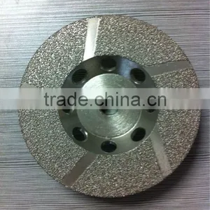 High Quality Brazed DIAMOND Grinding Wheels for Stones/Vacuum Brazed Diamond G & P Tool thumbnail-1