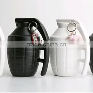 Ceramic Grenade-shaped Coffee Cup LS Eplus thumbnail-1