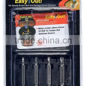 2016 Speed Out 4pcs Screw Remover for Stripped Screw Easy Out Screw Extactor thumbnail-2
