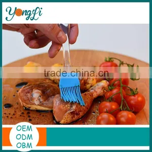 Wholesale Silicone Plasitc Handle Grill Brush ,BBQ Grill Brush 2015 thumbnail-2
