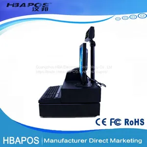 HBA-R5 Дешевая розничная система для ресторанов POS. Оборудование POS. Кассовый аппарат POS для супермаркетов thumbnail-3