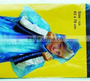PE Disposable Poncho thumbnail-1