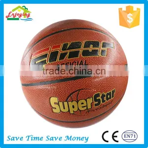 Durability Classical Regular Size 7 6 5 PVC Leather Drill Basketball thumbnail-3