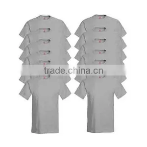 Wholesale Custom Fashion Men's ComfortSoft Crewneck Man to Man Plain T-Shirt thumbnail-1