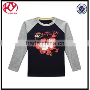 High Quality Boys Long Sleeve Lovely t Shirt Clothing Custom Wholesale in China With 2016 New Style thumbnail-1