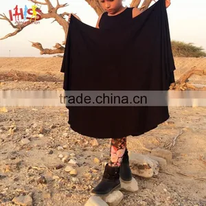 Twirling Black Modern Girls Maxi Dress Latest Jeans Tops Girl Gowns thumbnail-3