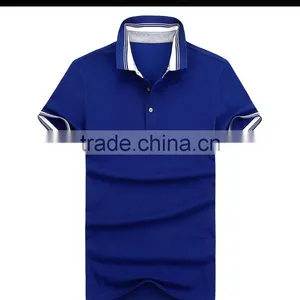 100% Cotton Pique Custom Polo Shirt Blank Golf T-shirt Short Sleeve Mens Polo t Shirt thumbnail-6