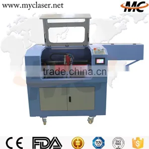 MC 6040 150w 180w Laser Tube Mini Metal and Nonmetal CO2 Laser Cutting Machine thumbnail-1