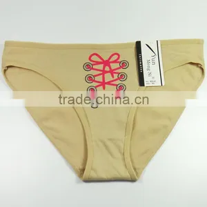 Breathable Cotton Girls Briefs Fancy Printed Ladies Panties Sexy Lingerie thumbnail-2