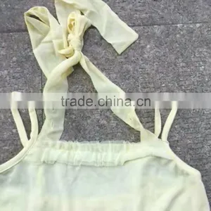 WomenJapanese Order Cheap Yellow Cute Stock Tank Top thumbnail-2