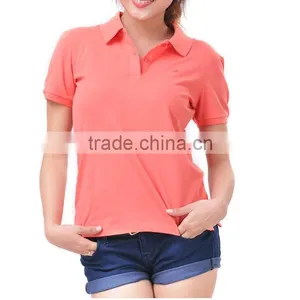 Women Polo Shirt, Short Sleeve, 65%polyester , 35%cotton, Pique Fabric thumbnail-1