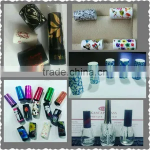 Fancy Plastic Caps for Nail Polish,Colorful Decorated Caps, PP Caps thumbnail-1