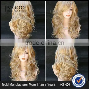 Best Selling Woman Fashion Wig Brazilian Body Wave Natural Wig Full Lace Wig thumbnail-1