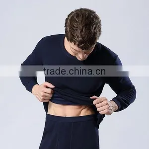 Men's Heat Retention Warm Thermal Long John Underwear Set Men thumbnail-1
