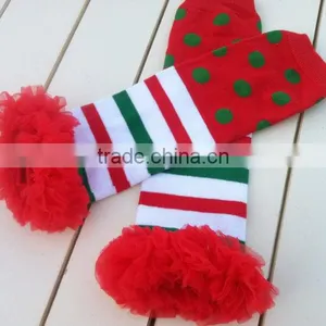 Baby Stripe Knitting Leg Warmers For Kids Girls Leg Warmers thumbnail-6