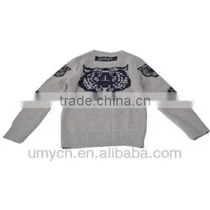 2014 Hot Sale Jacquard Knitting Pattern Children 's Sweater thumbnail-2