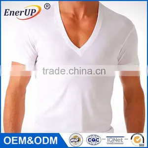 Men's Sweatproof Modal t Shirts Crewneck thumbnail-5