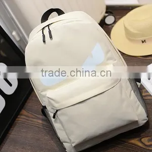 Contemporary Cheapest Durable Traveling Canvas Cute Monster Backpack thumbnail-6