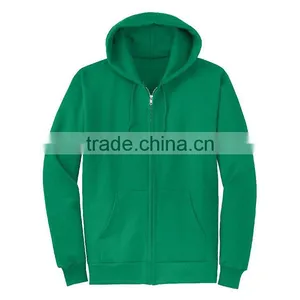 Bulk Plain Color Polyester Cotton Custom Design Mens Fitness High Quality Hoodie thumbnail-3