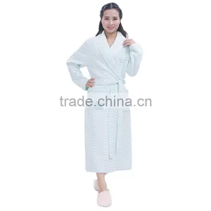 Women Shawl Collar Wholesale Egyptian Cotton Bathrobe thumbnail-1