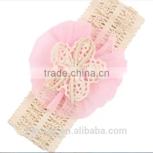 New Product Cheap Fashion Sweet Baby Girls Flower Headband thumbnail-3