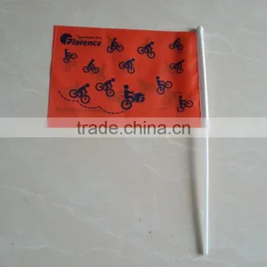 Customized Hand Polyester Flag thumbnail-1