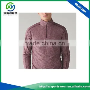 Grey Color 100% Polyester Men Breathable Muscle Fit Hoodie Plain Jacket,gym Wear thumbnail-5