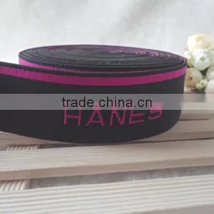 Hi-ana Ribbon 58 Wholesale Silver Shiny Elastic Edged Binding Tape for Underwear thumbnail-1
