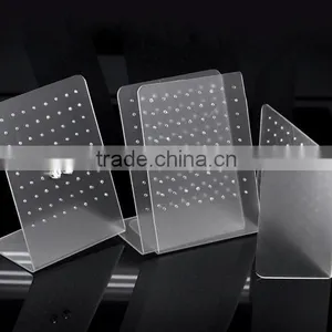 Earring Ear Stud 72 Holes Jewelry Display Boards(11x8x5cm), Sold per Packet of 10,Newest thumbnail-1