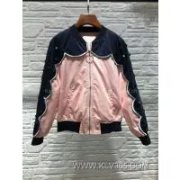 New Design Spring Autumn Women Fashion Polyester Satin Baseball Bomber Jacket thumbnail-2