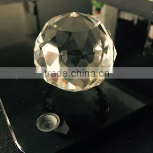 Home Decor Delicate Crystal Golf Ball Glass Ball thumbnail-3