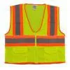 100%polyester Knitting Waistcoat CE EN471trrafic Reflective Safety Vest thumbnail-1