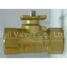 PN20 Homeostasis Spring Return Electric Water Ball Valve 3-point Type thumbnail-1