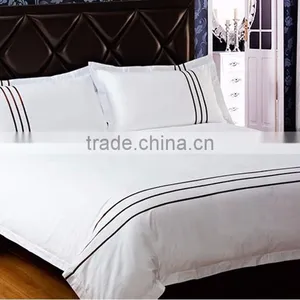 Hotel Single Bed Sheet Bed Line Cotton thumbnail-3