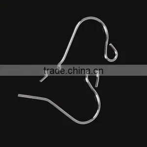 Surgical Stainless Steel Plain Ear Wire Earrings Hooks Jewellery Findings Accessories thumbnail-3
