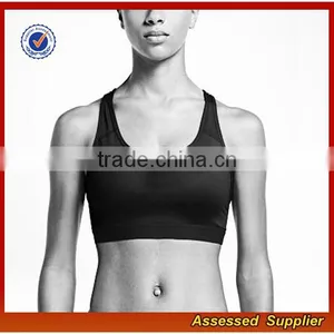 Wholesale Custom Sexy Seamless Ladies Sports Bra and Fitness Yoga Gym Wear Women Sports Wear Jessie H21 thumbnail-1