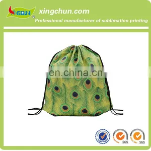 Cheap Custom Drawstring Pouch Backpack Travel Bag thumbnail-1