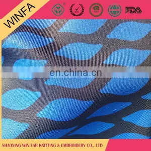 High Quality Shaoxing Supplier Soft Plain Textile Printed Knit Recycled 100 Polyester Fabric thumbnail-3