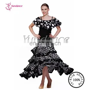 2016 White Free Shipping Dance Shoes Ballroom AB020 thumbnail-1