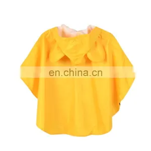 Custom Kids Poncho Waterproof Cute Kids Rain Ponchos thumbnail-2