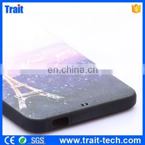 Silk Grain Leather Skin Colorful Painting Soft TPU Back Case for HTC Desire 728 thumbnail-4