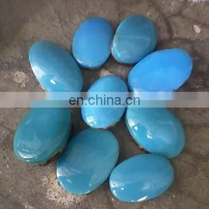 Sleeping Beauty Turquoise Cabochon/Natural Turquoise Gemstone Cabochons/Wholesale Turquoise Cabochon thumbnail-1
