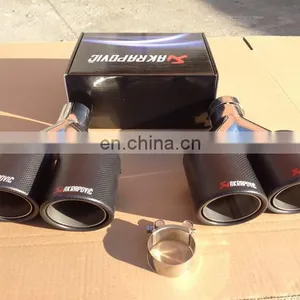 Newest Carbon Fiber Muffler Pipe Exhaust Muffler Tip thumbnail-3