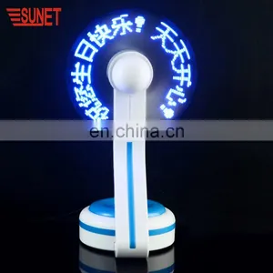 SUNJET Best Selling Item 2018 New Product Portable Flashing Table Fan Parts thumbnail-2