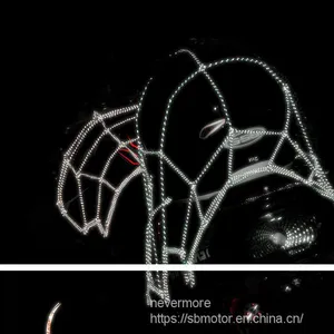 Spirit Beast Motorcycle Modified Super Reflective Stretchable Helmets Net CL107 thumbnail-2