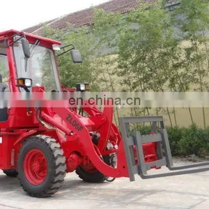 0.6ton 4x4WD Front Mini Agriculture Steering Mini Wheel Loader With CE Approved, Quickhitch thumbnail-2