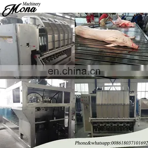 Pig de Hairing Machine /Hydraulic De Bristling /whole Pig Slaughter Machine With Factory Price thumbnail-4